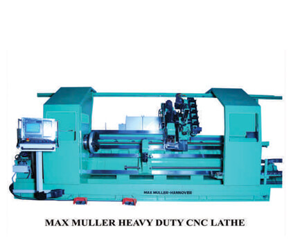 max muller heavy duty cnc lather